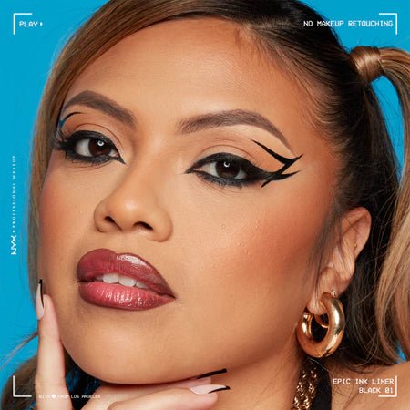 NYX Professional Makeup Epic Wear Waterproof Liquid Liner - 01 Black - Branded Beauty