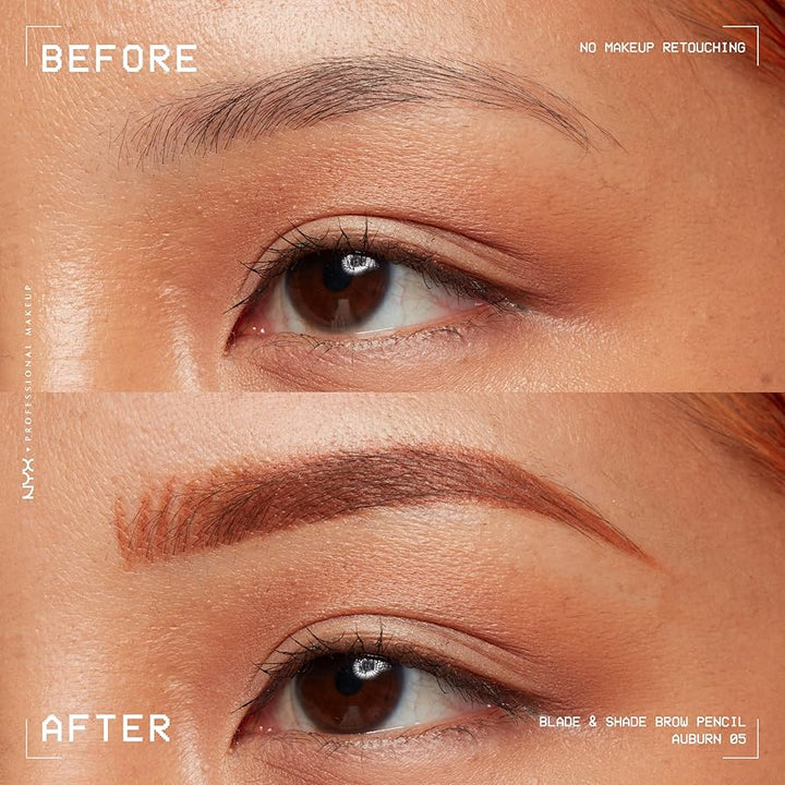 NYX Professional Makeup Eyebrow Powder Pencil - 05 Auburn - Branded Beauty