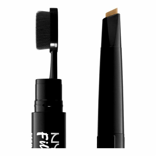 NYX Professional Makeup Fill & Fluff Eyebrow Pencil - 01 Blonde - Branded Beauty