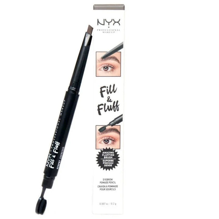 NYX Professional Makeup Fill & Fluff Eyebrow Pencil - 03 Auburn - Branded Beauty