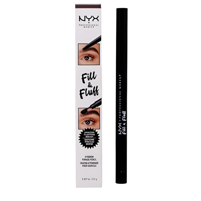 NYX Professional Makeup Fill & Fluff Eyebrow Pencil - 06 Brunette - Branded Beauty