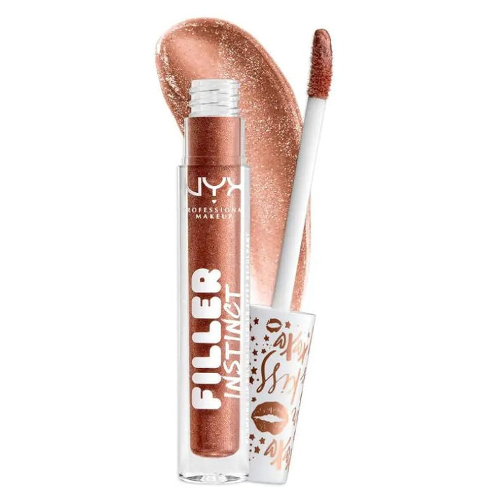 NYX Professional Makeup Filler Instinct Plumping Lip Polish 04 Cheap Fills - Branded Beauty