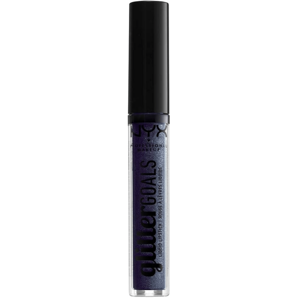 NYX Professional Makeup Glitter Goals Liquid Lipstick - 09 Oil Spill - Branded Beauty