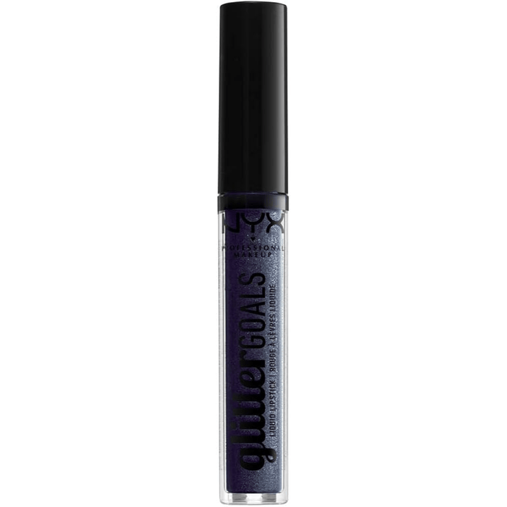 NYX Professional Makeup Glitter Goals Liquid Lipstick - 09 Oil Spill - Branded Beauty