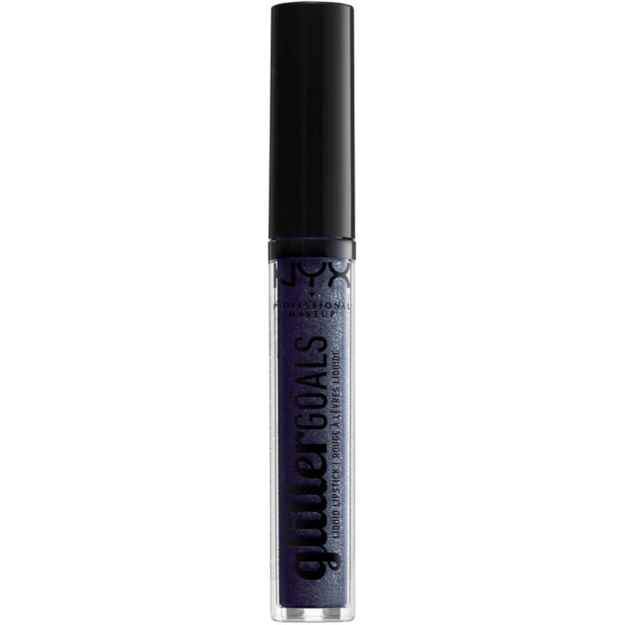 NYX Professional Makeup Glitter Goals Liquid Lipstick - 09 Oil Spill - Branded Beauty