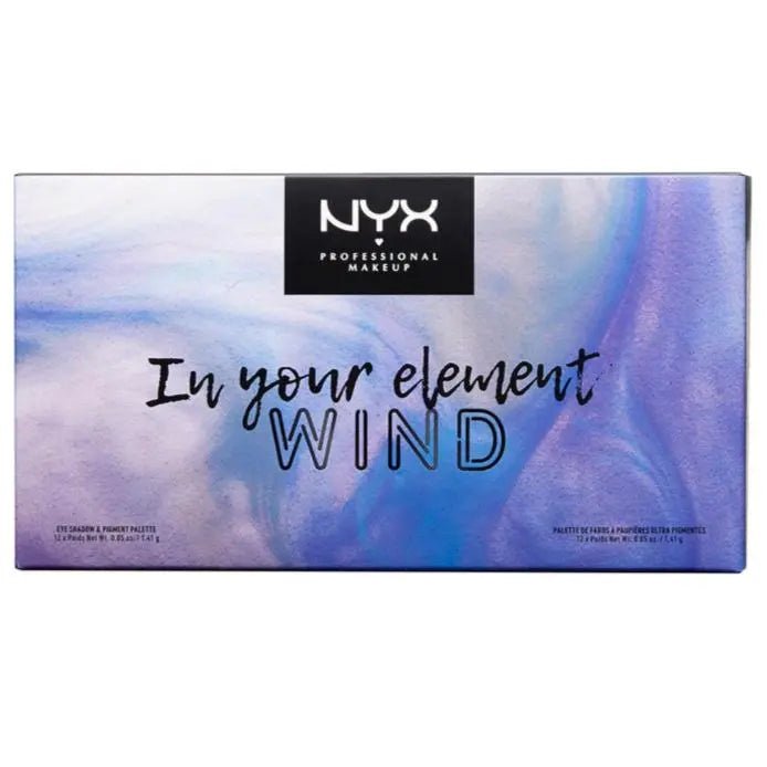 NYX Professional Makeup In Your Element Wind Eyeshadow & Pigment Palette - Branded Beauty