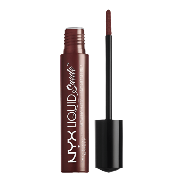 NYX Professional Makeup Liquid Suede Metallic Matte - 32 Neat Nude - Branded Beauty