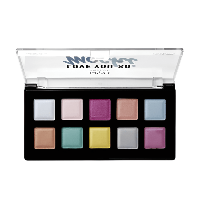 NYX Professional Makeup Love You So Mochi Palette - 01 Electric Pastels - Branded Beauty