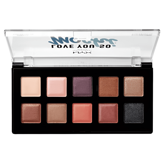 NYX Professional Makeup Love You So Mochi Shadow Palette - 02 Sleek And Chic - Branded Beauty