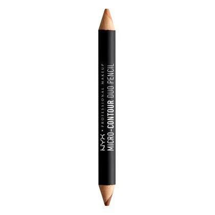 NYX Professional Makeup Micro - Contour Duo Pencil - 03 Medium Deep - Branded Beauty