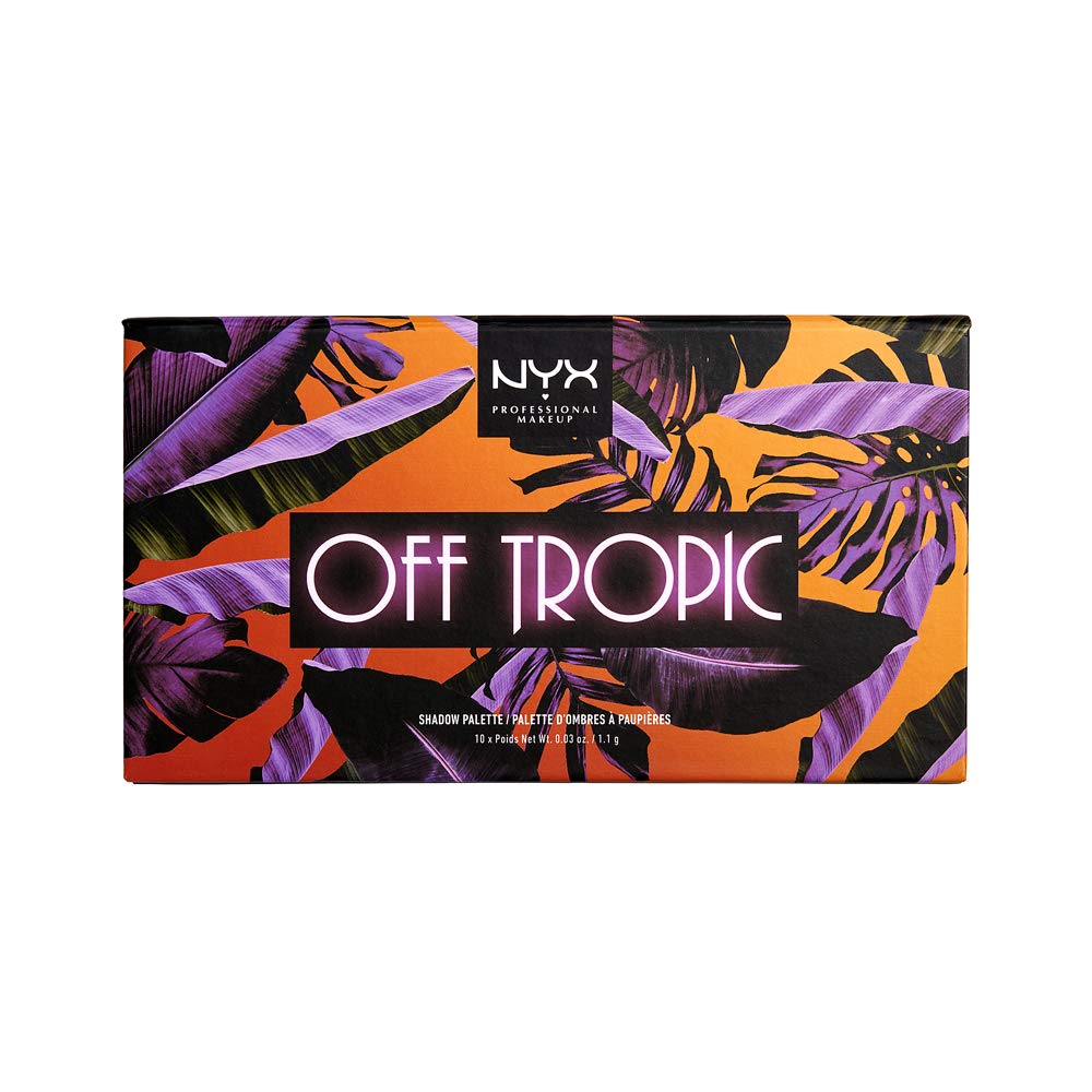 NYX Professional Makeup Off Tropic Shadow Palette - 02 Shifting Sand - Branded Beauty