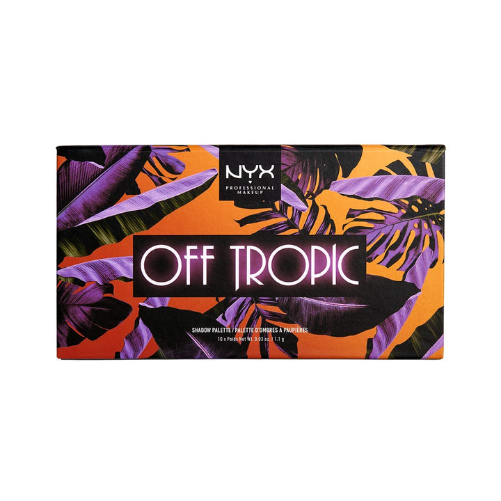 NYX Professional Makeup Off Tropic Shadow Palette - 02 Shifting Sand - Branded Beauty