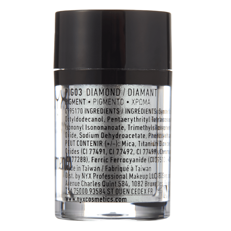 NYX Professional Makeup Pigments - 03 Diamond - Branded Beauty
