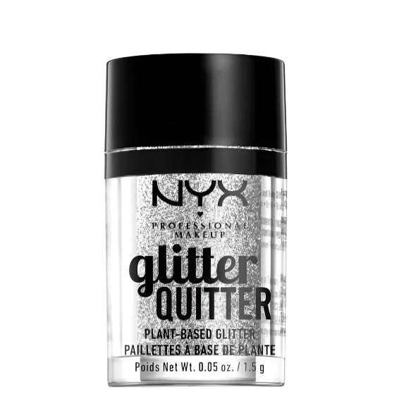 NYX Professional Makeup Plant Based Glitter Quitter 02 Silver Success - Branded Beauty