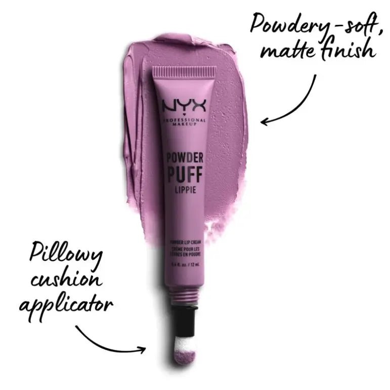 NYX Professional Makeup Powder Puff Lip Cream 15 Will Power - Branded Beauty