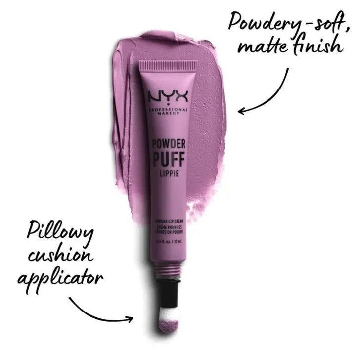NYX Professional Makeup Powder Puff Lip Cream 15 Will Power - Branded Beauty