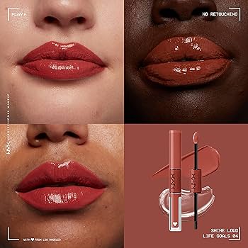 NYX Professional Makeup Shine Loud Lip Gloss - 04 Life Goals - Branded Beauty