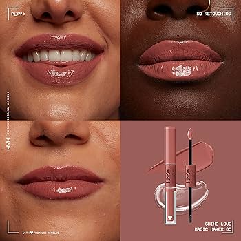 NYX Professional Makeup Shine Loud Lip Gloss - 05 Magic Maker - Branded Beauty
