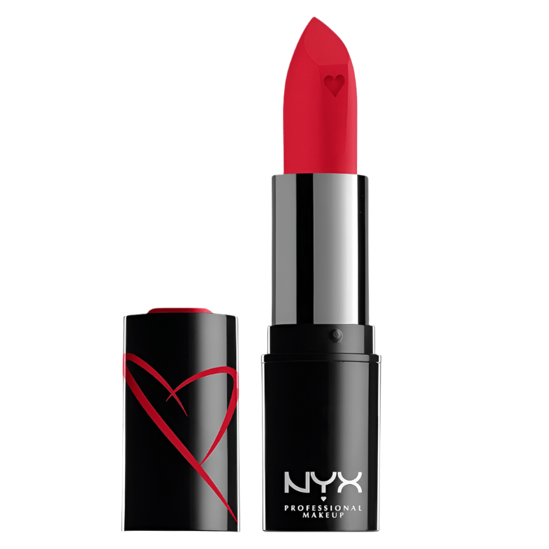 NYX Professional Makeup Shout Loud Satin Lipstick 11 Red Haute - Branded Beauty