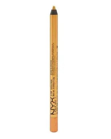 NYX Professional Makeup Slide on, Glide on, Stay on & Definitely A Turn On, Waterproof, Extreme Shine Eyeliner - 18 Glitzy Gold - Branded Beauty