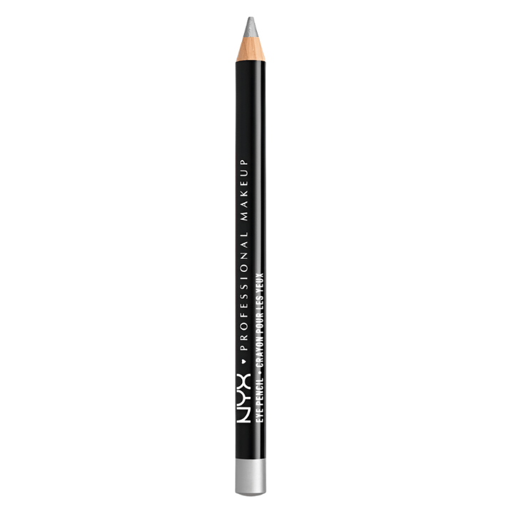 NYX Professional Makeup Slim Eye Pencil - 905 Silver - Branded Beauty
