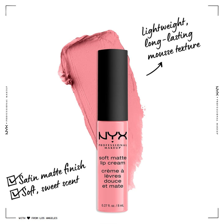 NYX Professional Makeup Soft Matte Lip Cream - 03 Tokyo - Branded Beauty