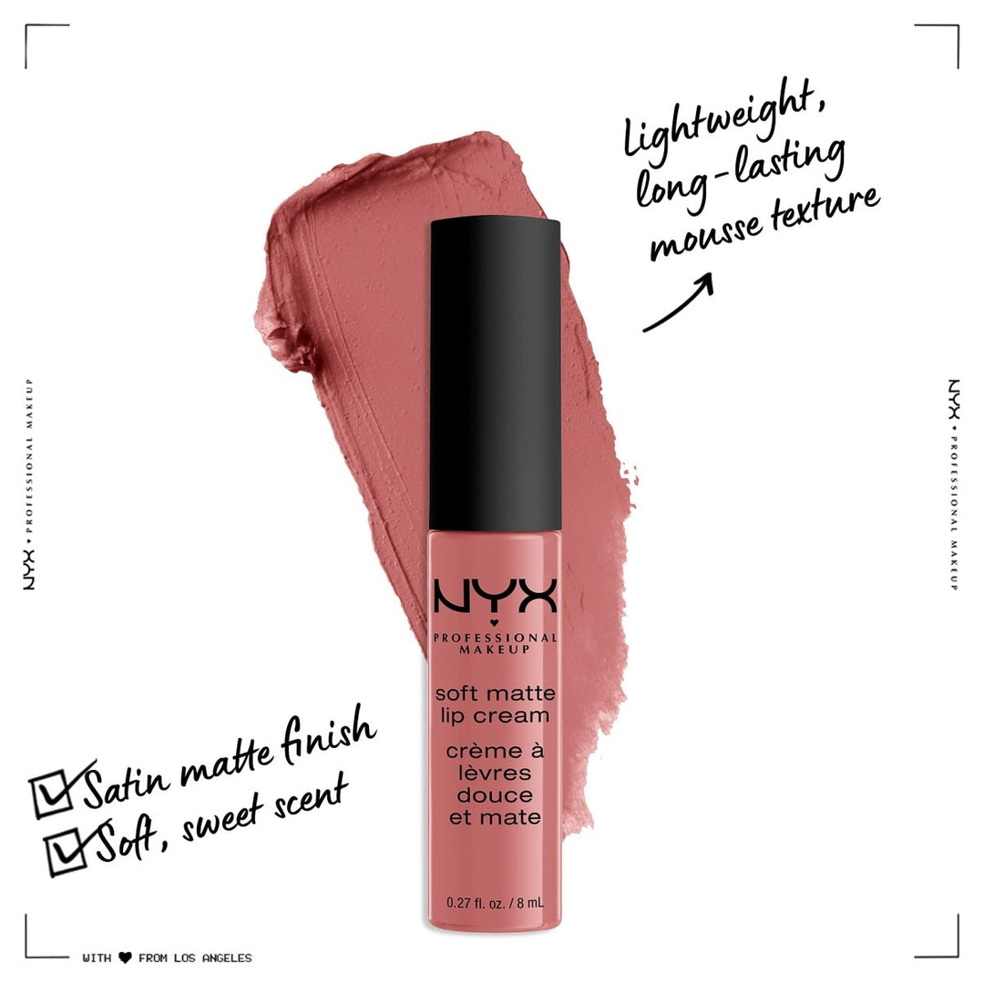 NYX Professional Makeup Soft Matte Lip Cream - 56 Shanghai - Branded Beauty