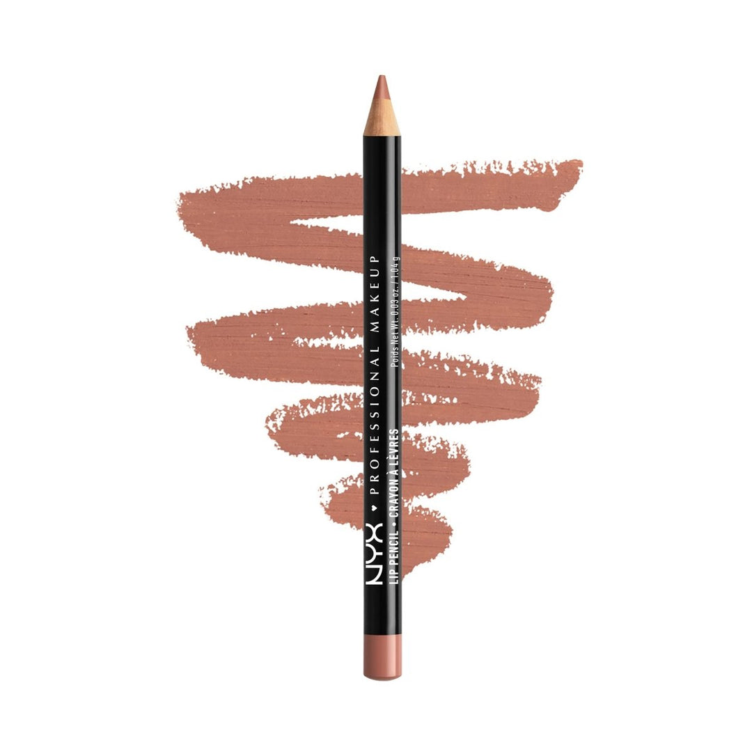 NYX Professional Makeup Suede Lip Pencil - 860 Peekaboo Neutral - Branded Beauty