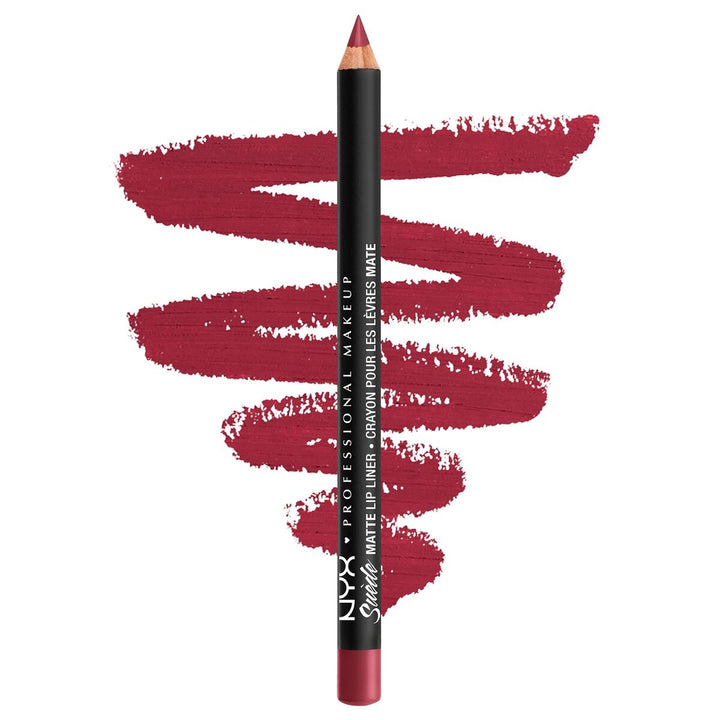 NYX Professional Makeup Suede Matte Lip Liner - 03 Cherry Skies - Branded Beauty