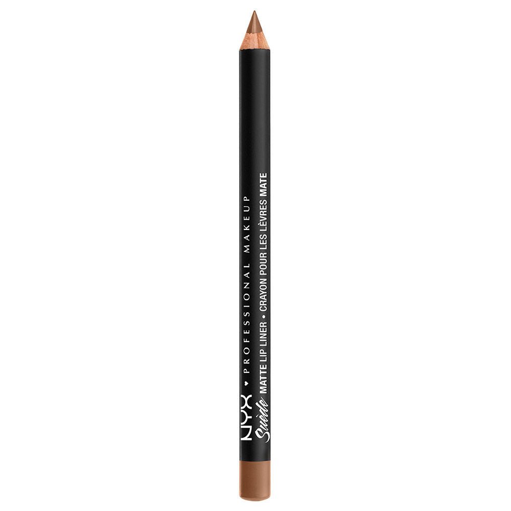 NYX Professional Makeup Suede Matte Lip Liner - 04 Soft - Spoken - Branded Beauty