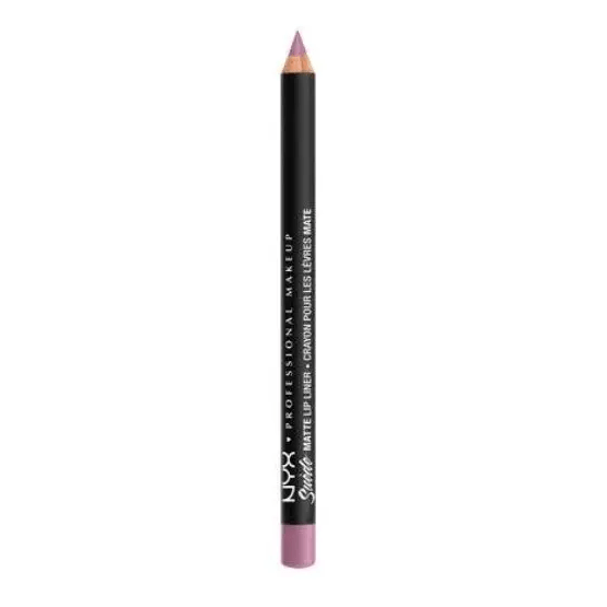 NYX Professional Makeup Suede Matte Lip Liner - 63 Violet Smoke - Branded Beauty