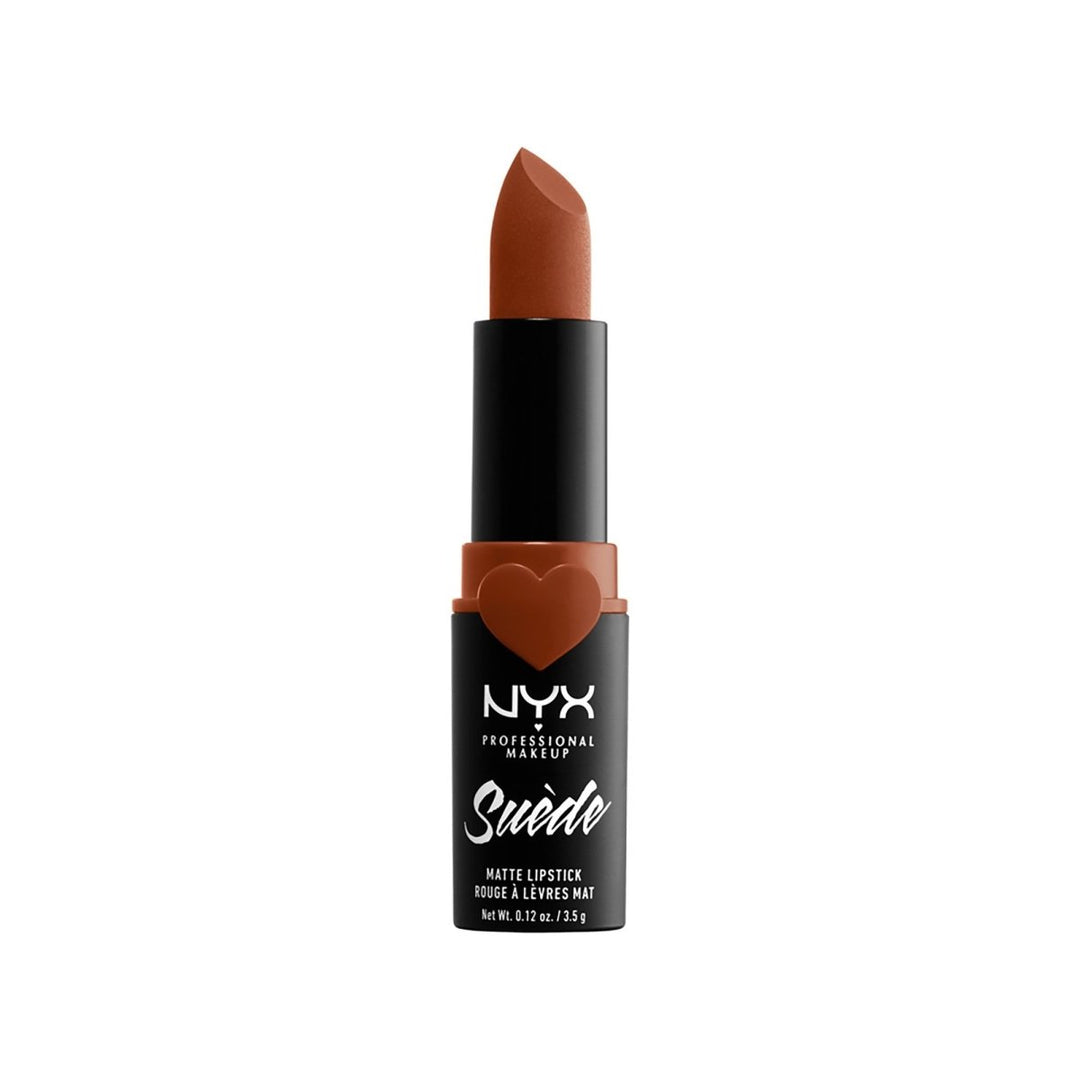 NYX Professional Makeup Suede Matte Lipstick - 08 Peach Don't Kill My Vibe - Branded Beauty