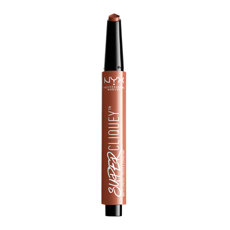 NYX Professional Makeup Super Cliquey Matte Lipstick - 01 On The DL - Branded Beauty