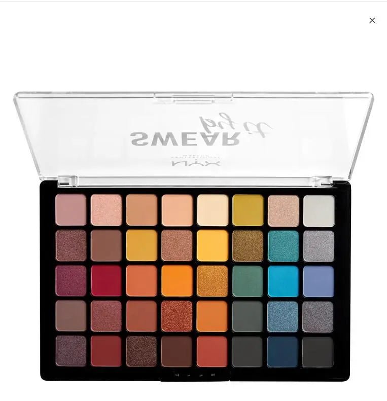 NYX Professional Makeup Swear By It Shadow Palette 01 - Branded Beauty