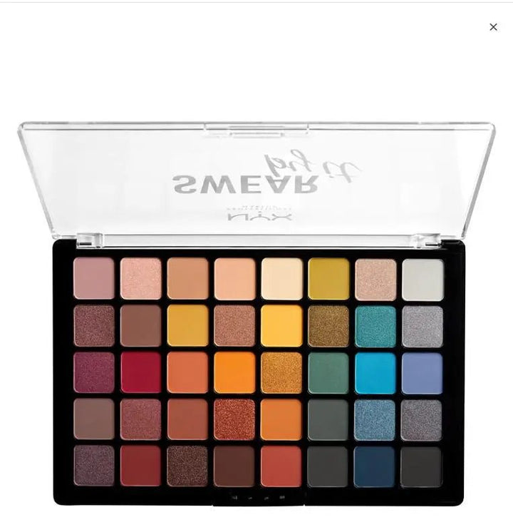 NYX Professional Makeup Swear By It Shadow Palette 01 - Branded Beauty