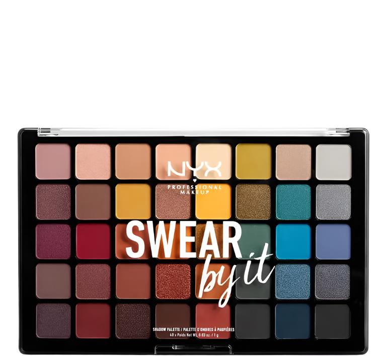 NYX Professional Makeup Swear By It Shadow Palette 01 - Branded Beauty