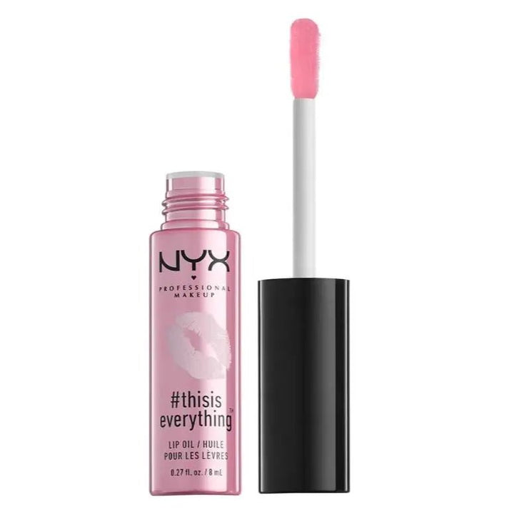 NYX Professional Makeup This Is Everything Lip Oil - 05 Sheer Blush - Branded Beauty