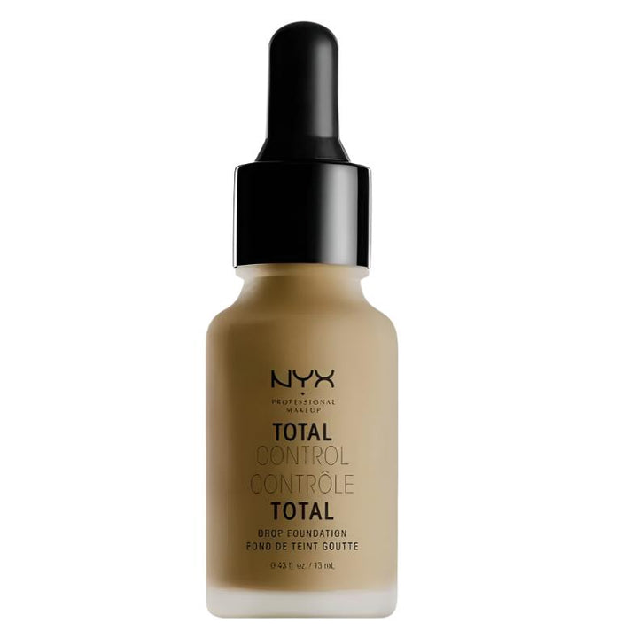 NYX Professional Makeup Total Control Drop Foundation 17 Cappuccino - Branded Beauty