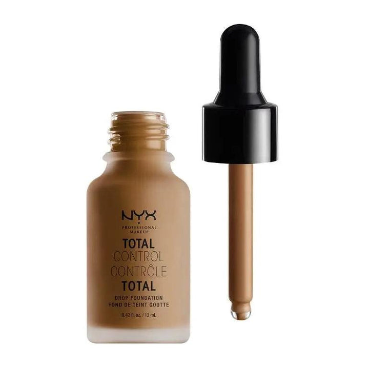 NYX Professional Makeup Total Control Drop Foundation 18 Deep Sable - Branded Beauty