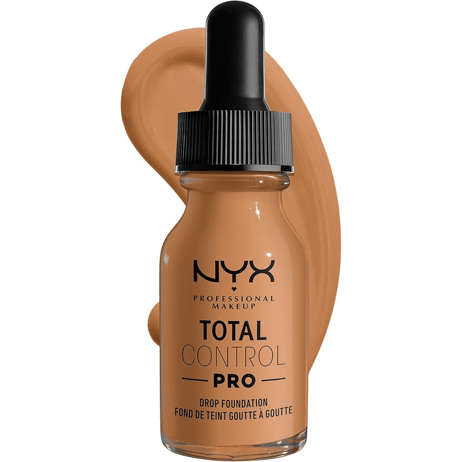 NYX Professional Makeup Total Control Pro Drop Foundation - 12.5 Camel - Branded Beauty