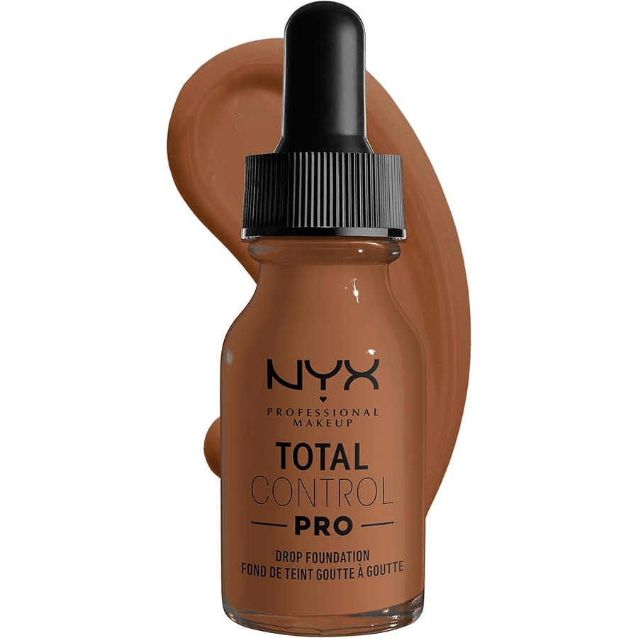NYX Professional Makeup Total Control Pro Drop Foundation - 17 Cappuccino - Branded Beauty