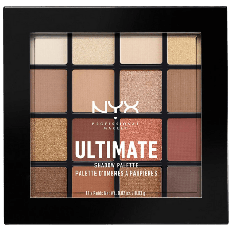NYX Professional Makeup Ultimate Shadow Palette - 03 Warm Neutrals - Branded Beauty