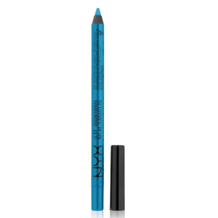 NYX Professional Makeup Waterproof Extreme Shine Eyeliner - 12 Azure - Branded Beauty