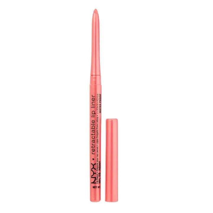 NYX Professional Makeup Waterproof Retractable Lip Liner - 18 Peony - Branded Beauty