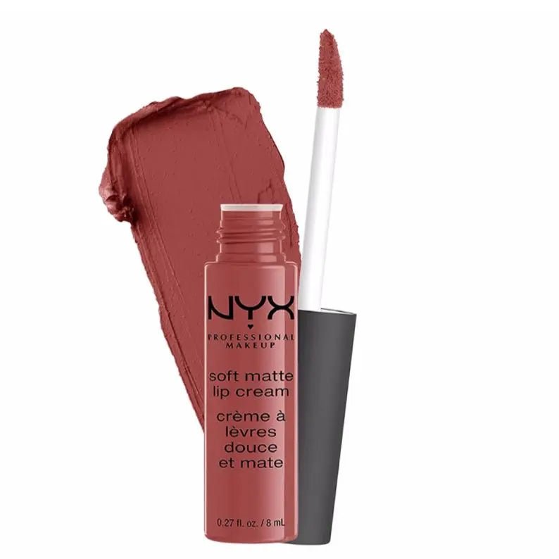 NYX Soft Matte Metallic Lip Cream 09 Rome - Branded Beauty