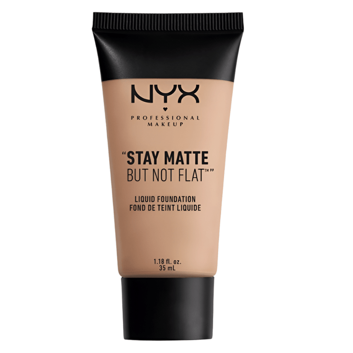 NYX "Stay Matte But Not Flat" Liquid Foundation - 17 Warm - Branded Beauty