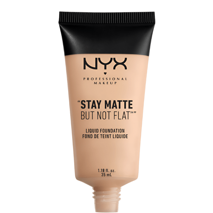 NYX "Stay Matte But Not Flat" Liquid Foundation Light Beige 1.5 - Branded Beauty