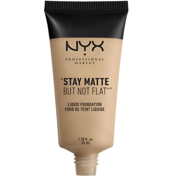 NYX "Stay Matte But Not Flat" Liquid Foundation Nude Beige 1.7 - Branded Beauty