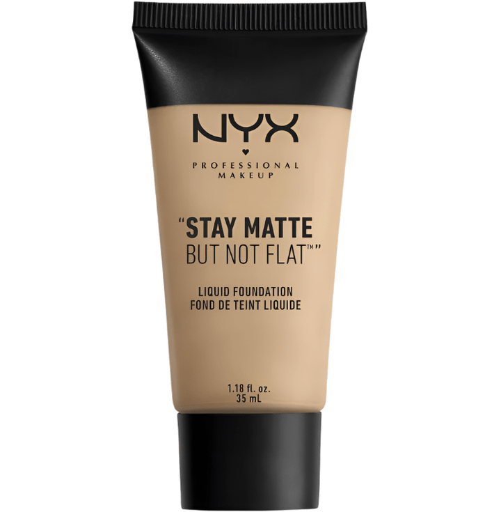 NYX "Stay Matte But Not Flat" Liquid Foundation Nude Beige 1.7 - Branded Beauty