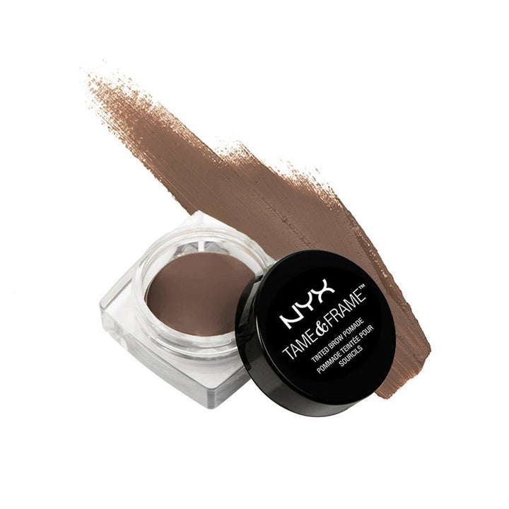NYX Tame & Frame Waterproof Tinted Brow Pomade - 02 Chocolate - Branded Beauty